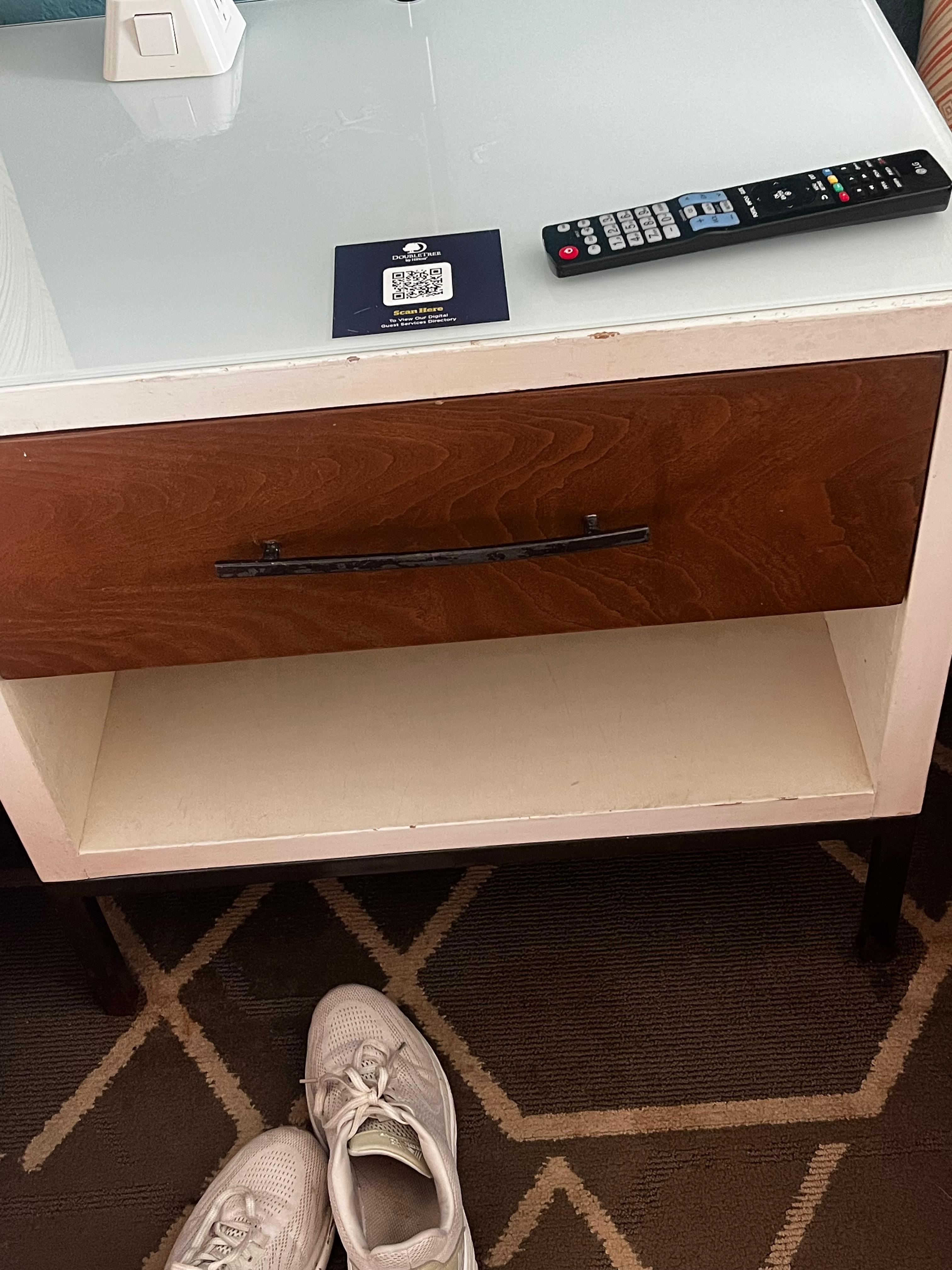 As you can see, the furniture is looking pretty rough