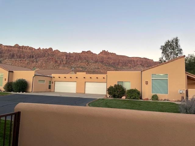 From the outside space.