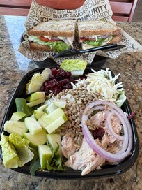 Kneaders Bakery & Cafe barely a block away from My Place Hotel and the food is awesome!