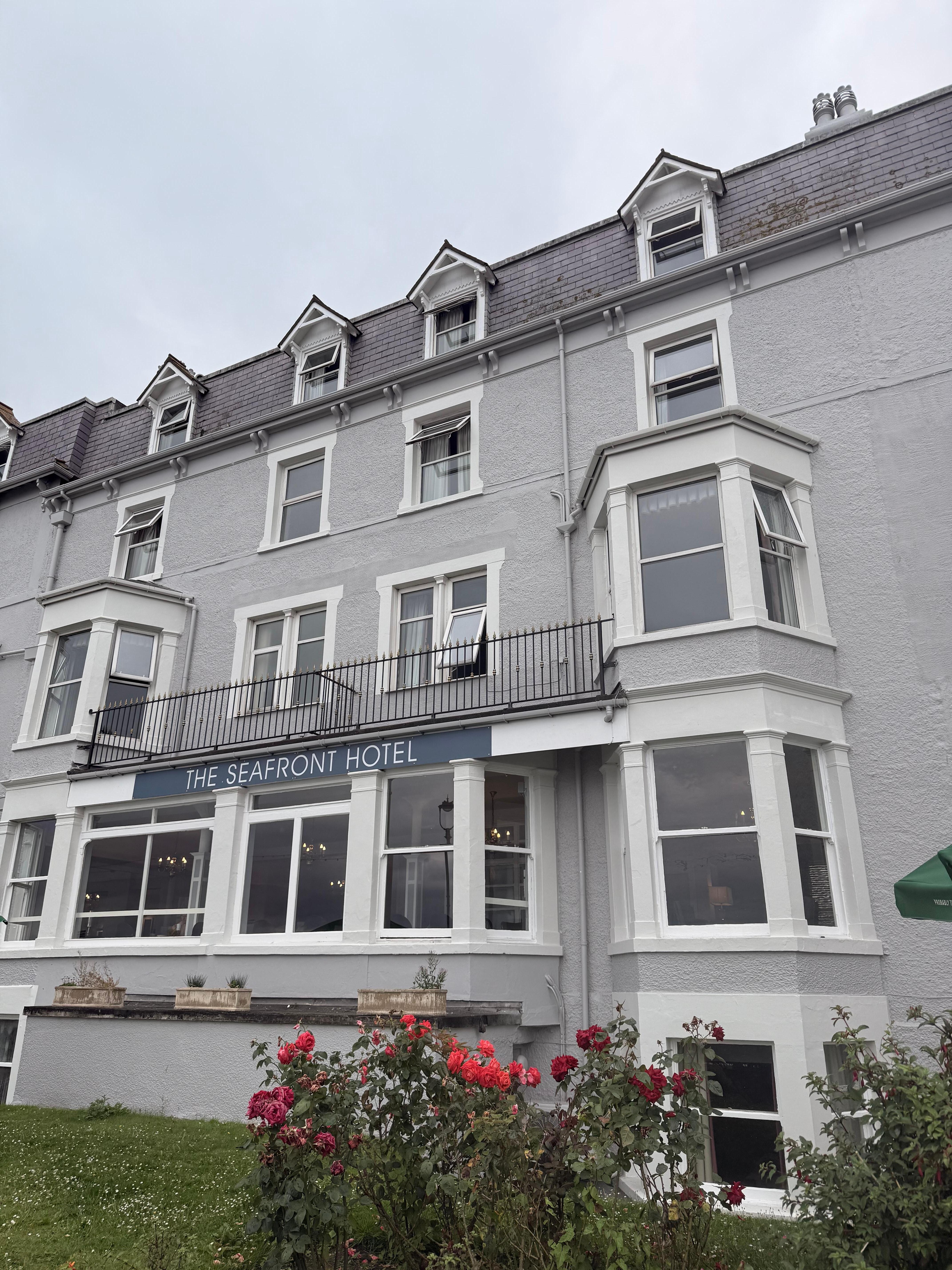 Front view of hotel