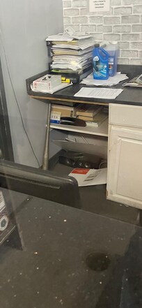 When the front desk needs a bat and looks like this , you might want to find another place…