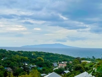 晴れていたらもっと綺麗に大島が観えたかな☀️