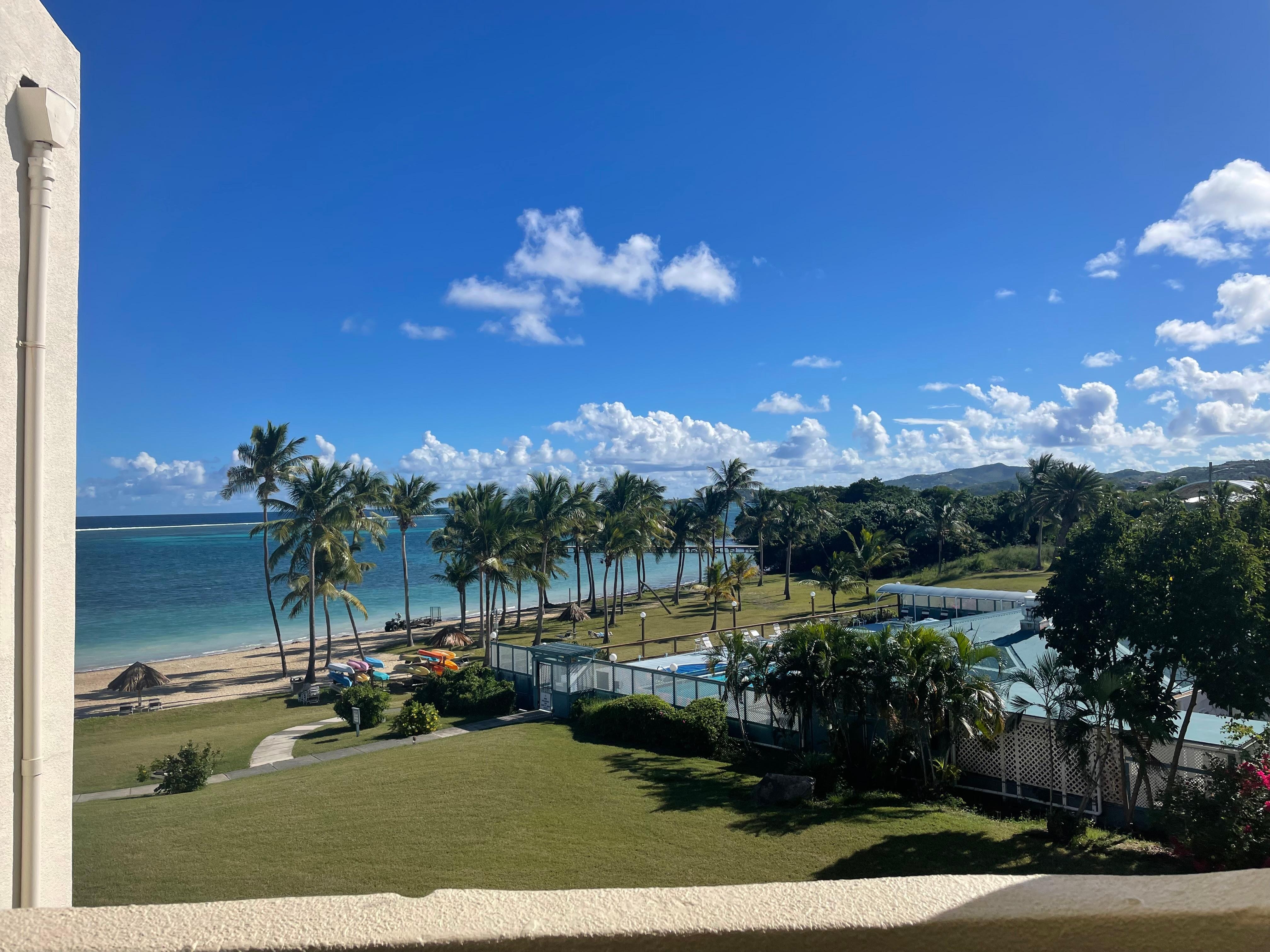 View from condo balcony