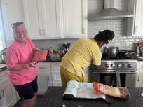 Great kitchen for chefs.