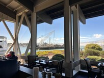 View from restaurant