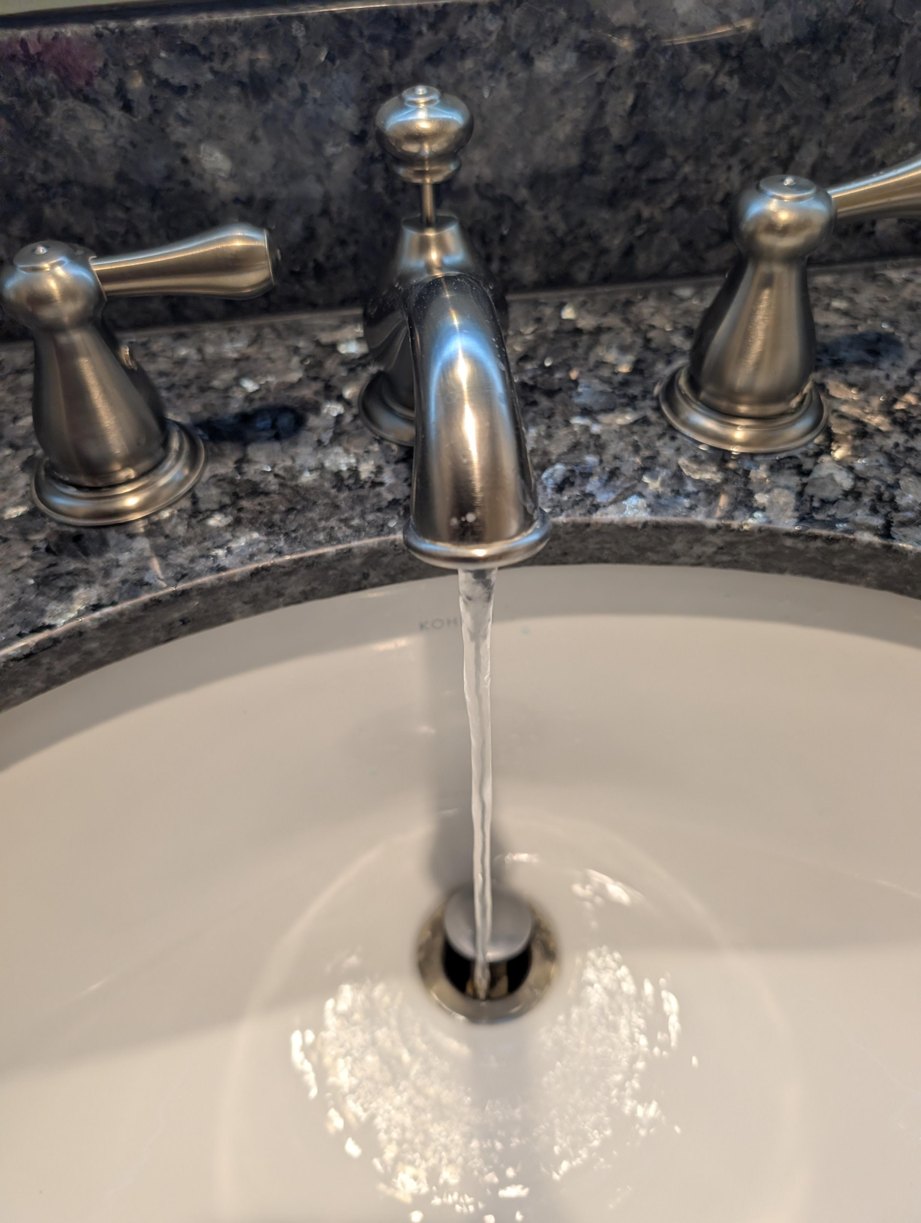 Hot water was non existent almost in the sink