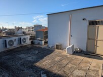 Terrasse de l'immeuble.