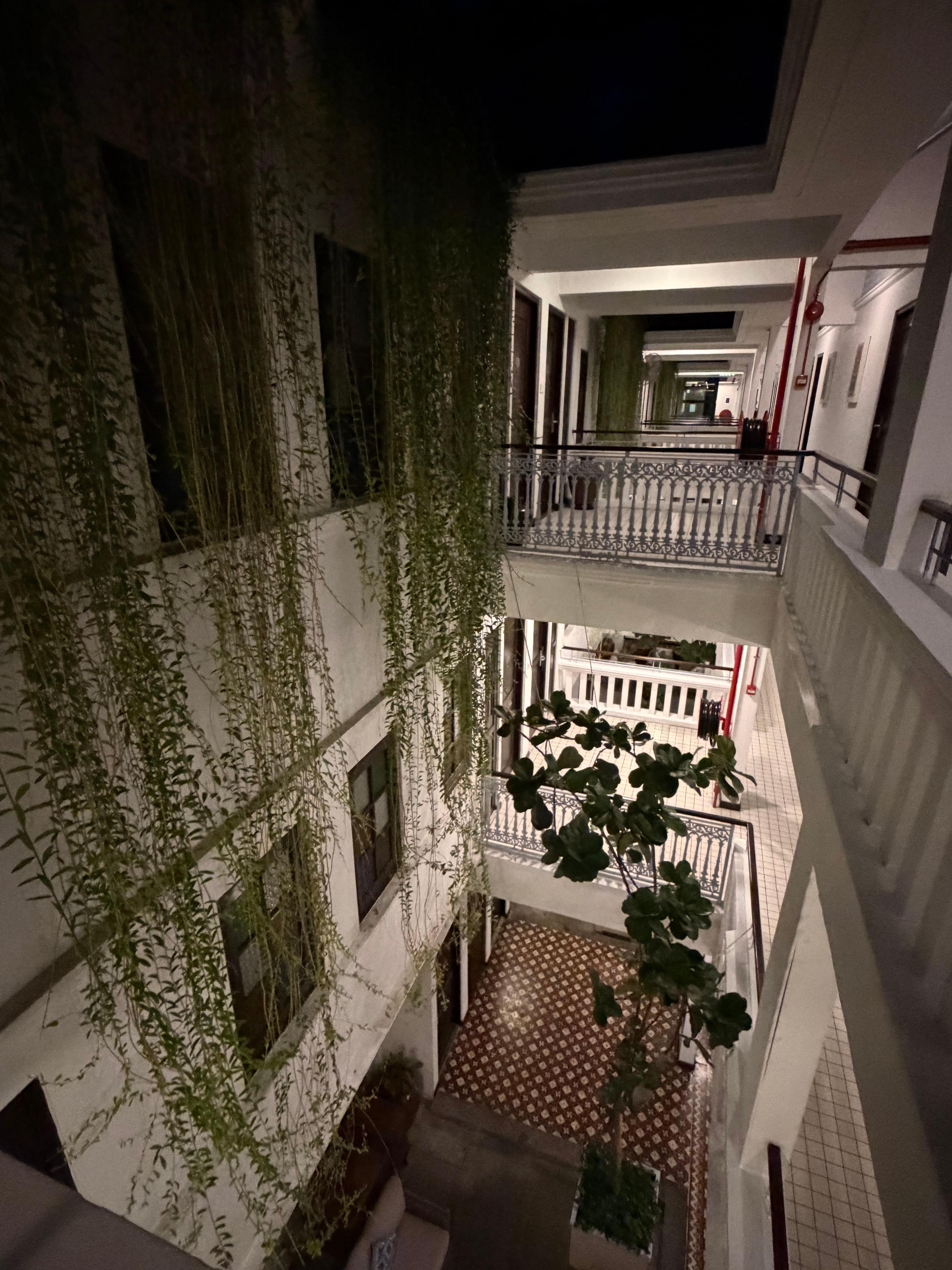 View from our floor. 