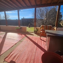 My pup Maya loved the yard!