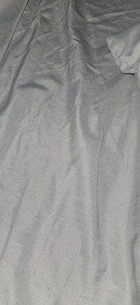 Pic of sheets on twin bed.