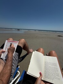 Nice beach days with wind and less people —beginning of May