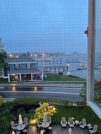 View from third floor room