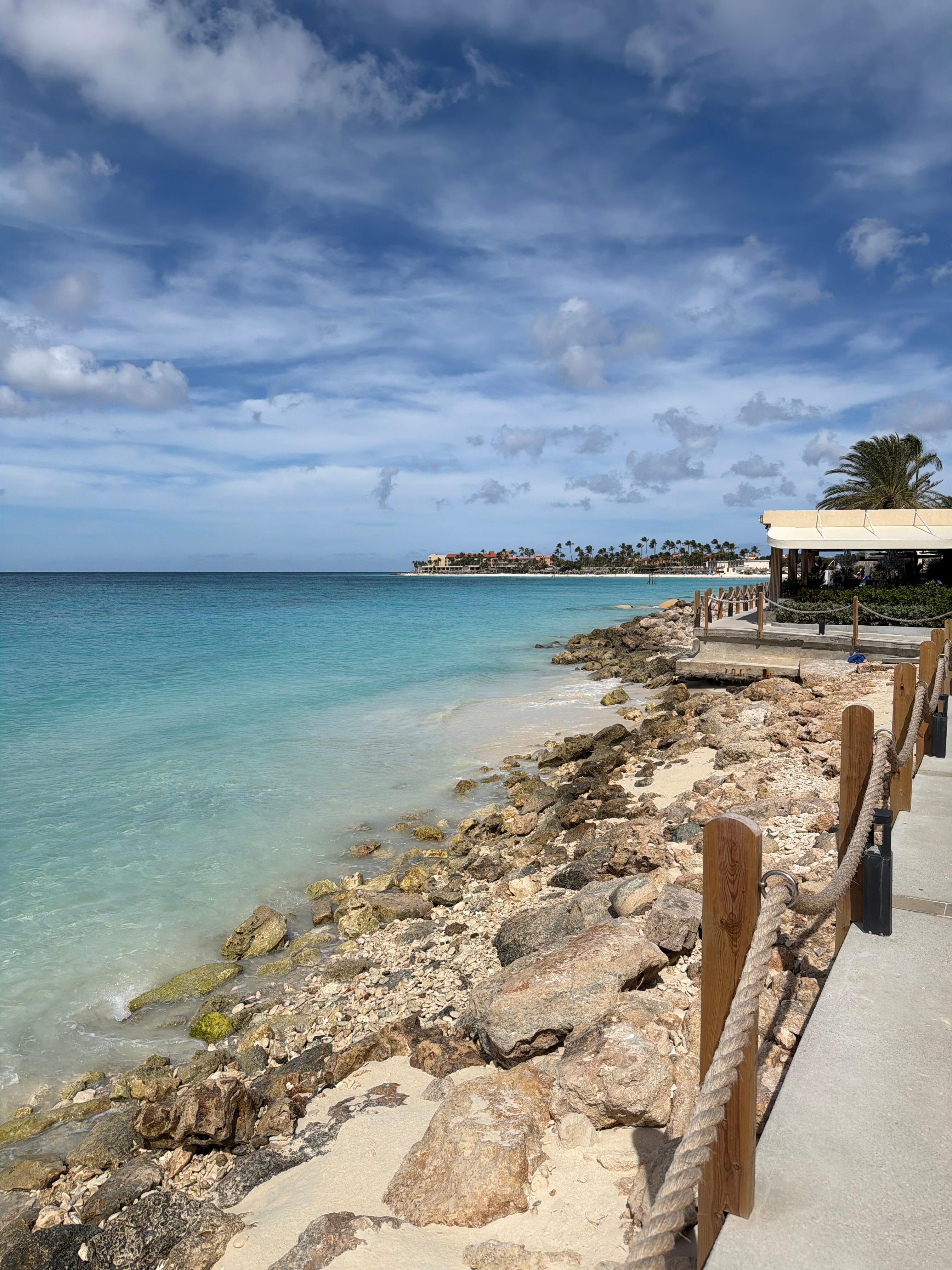 Shoreline from our room