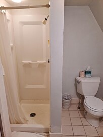 Plastic shower stall