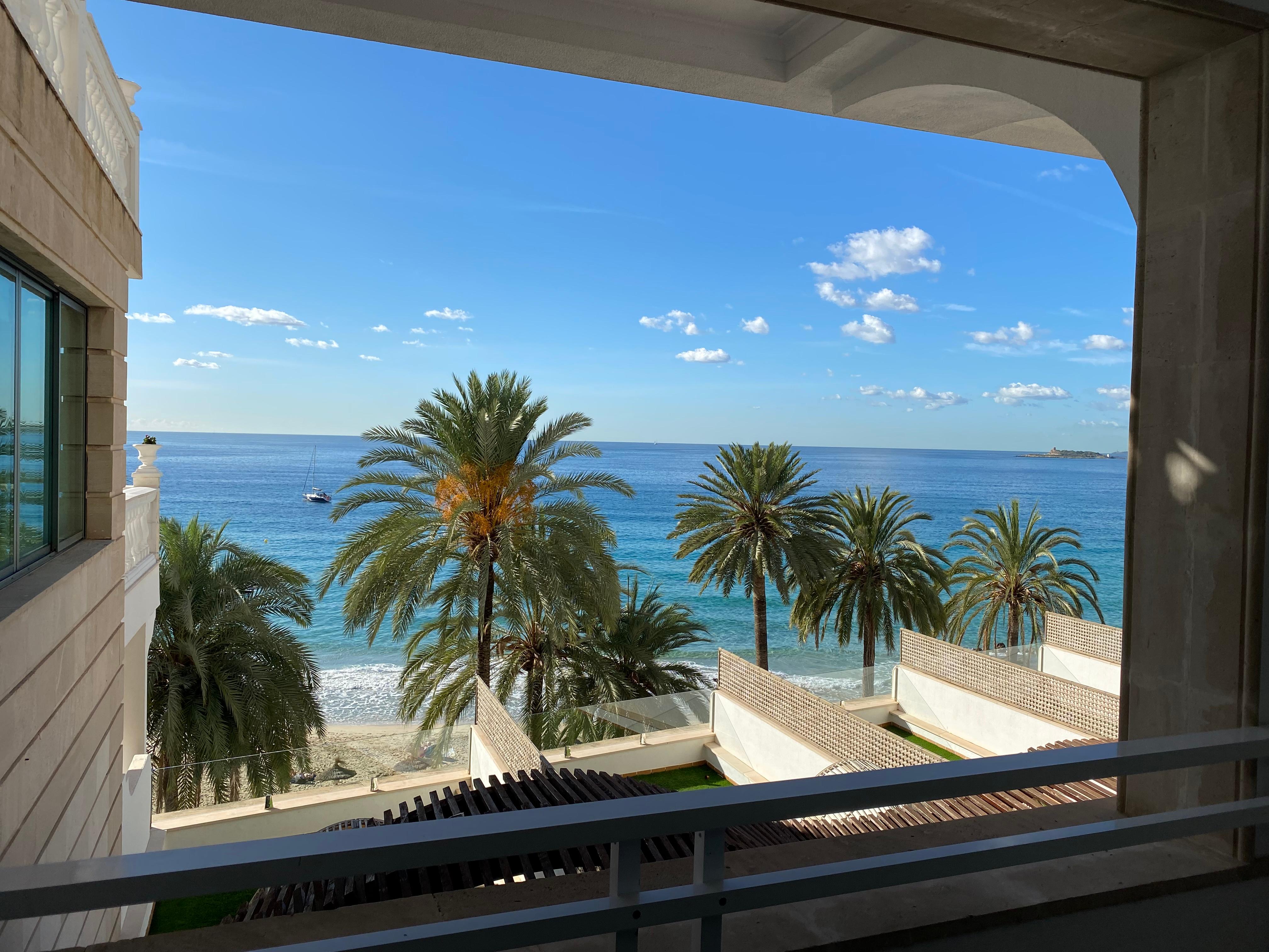 Vista desde el balcón