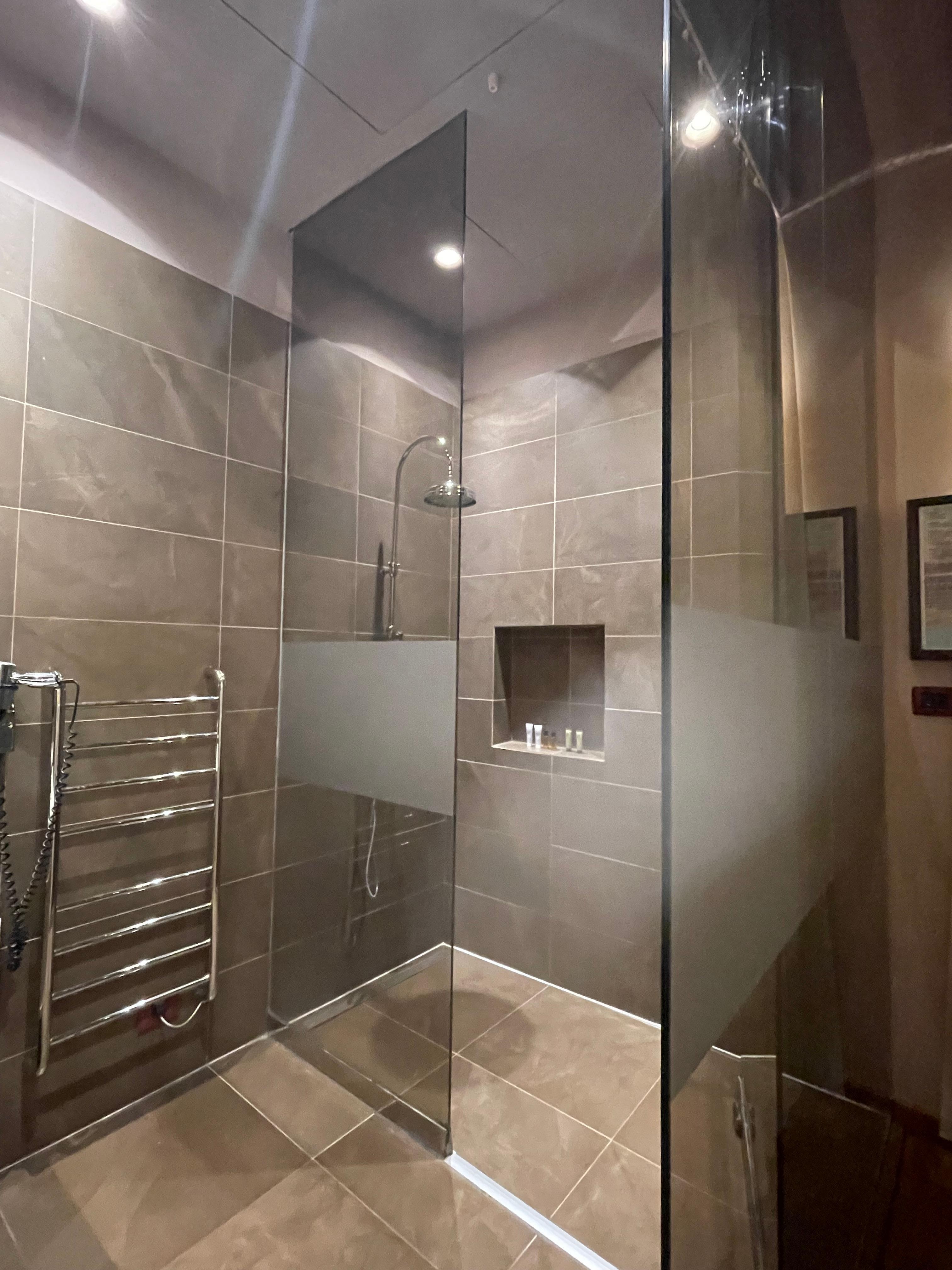 バスタブはありませんでした。