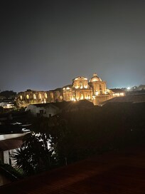 churchfrom the rooftop deck at night?