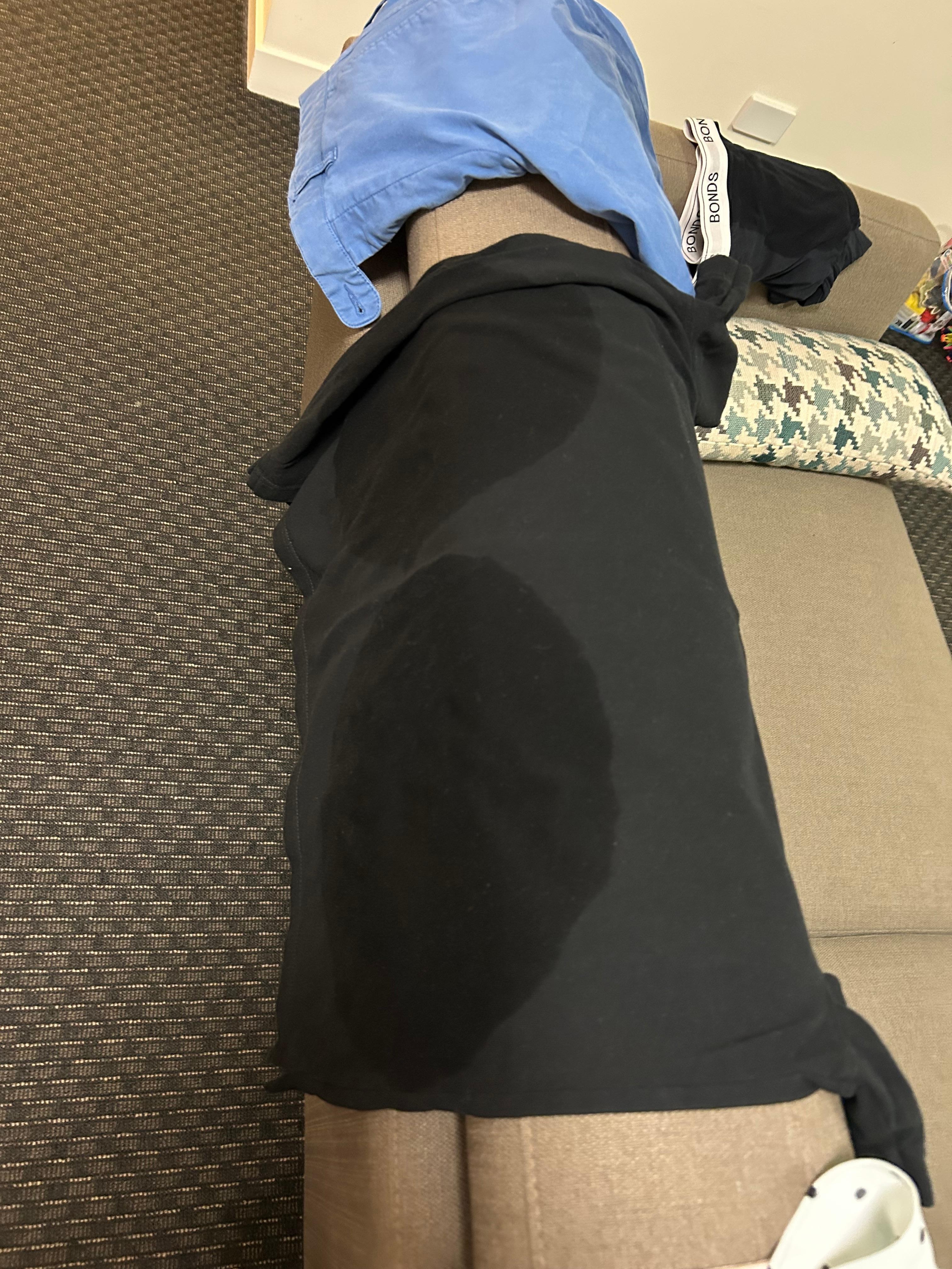 Water stains from ceiling 