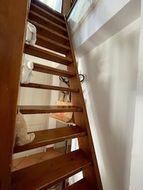 Accès à la deuxième
"chambre"