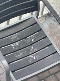 dirty chairs