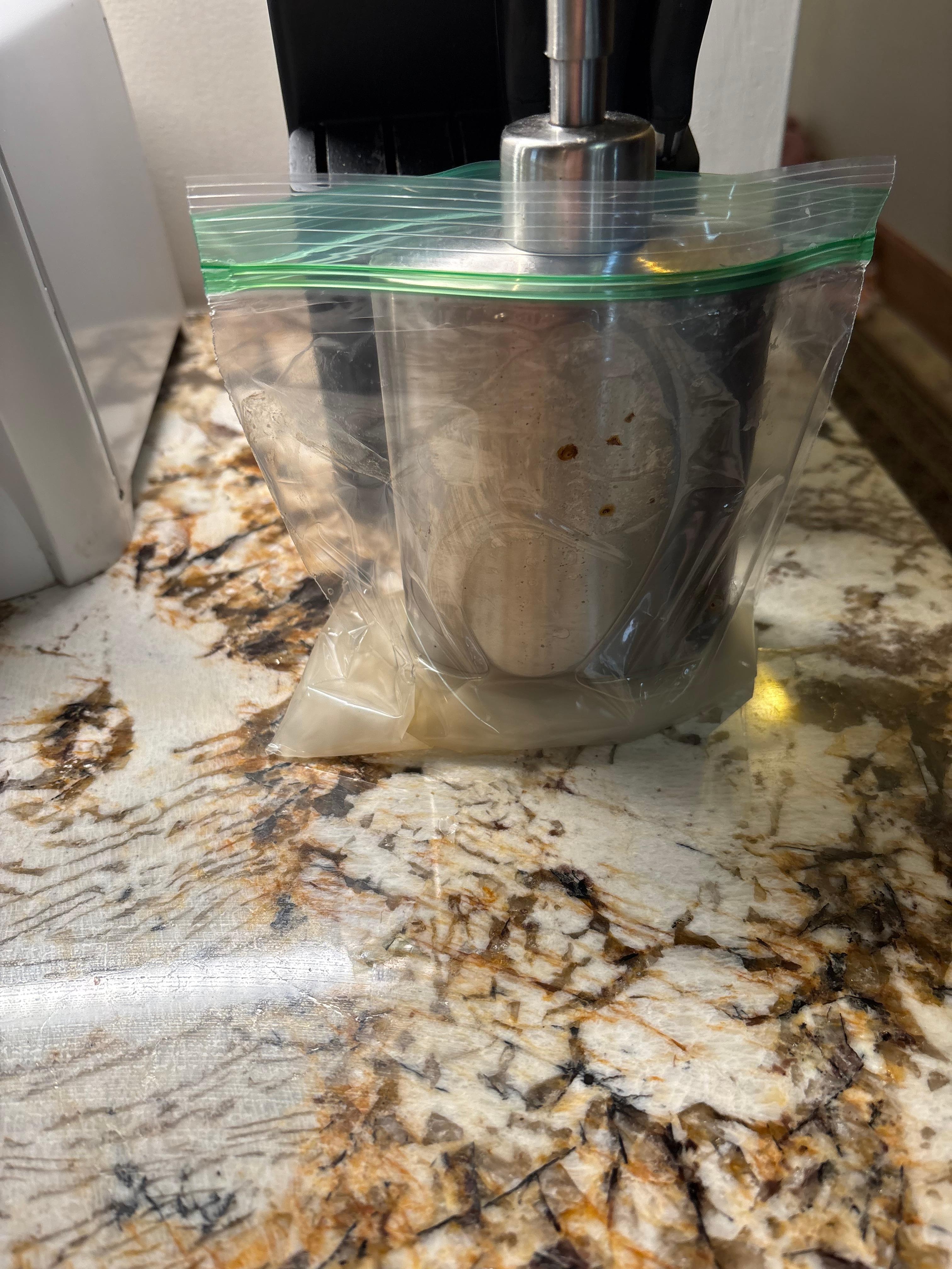 Leaking soap dispenser