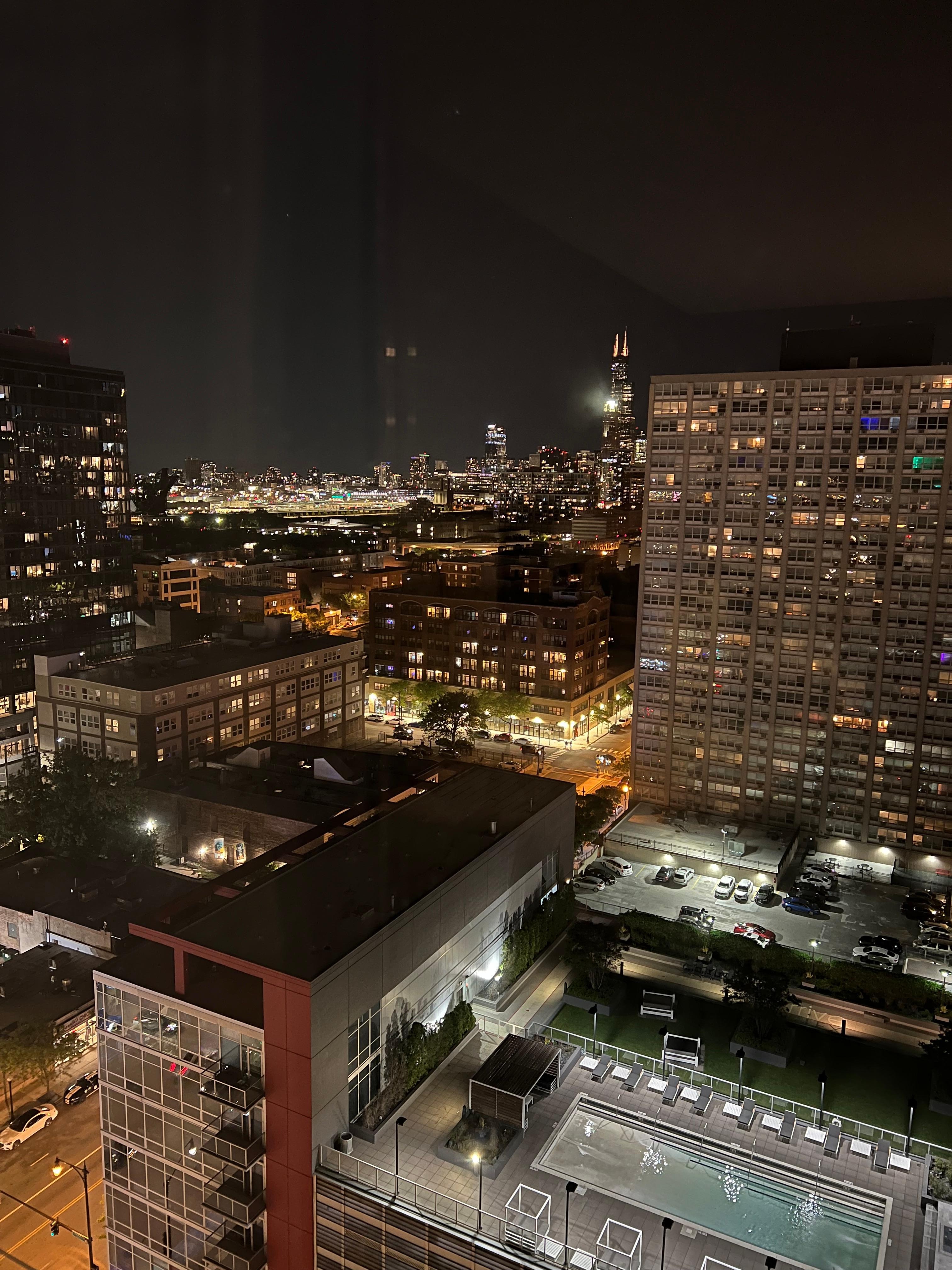Some city lights 