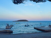 View from the beach.
