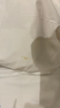 Stains on the sheets