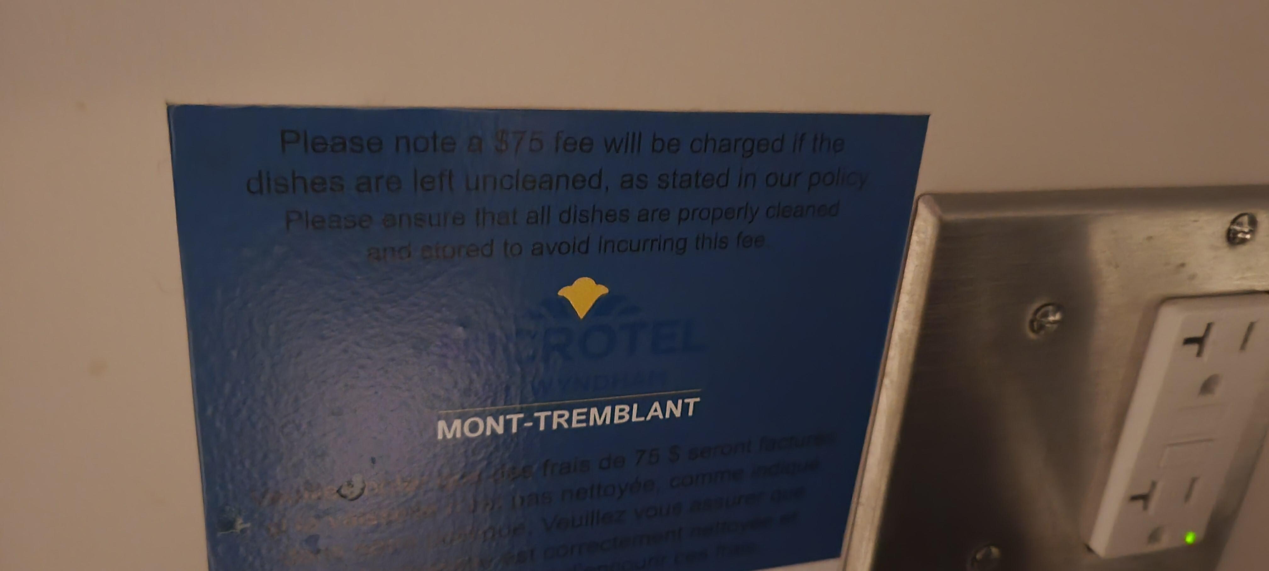 it was posted on the back was of kitchen i a dark area hard to see ,had to take a picture to be able to read