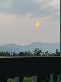 Sunset from back deck