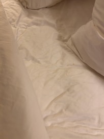 Brown/Red stains on sheets
