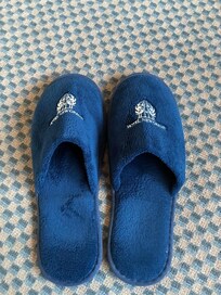 ふかふかのスリッパ