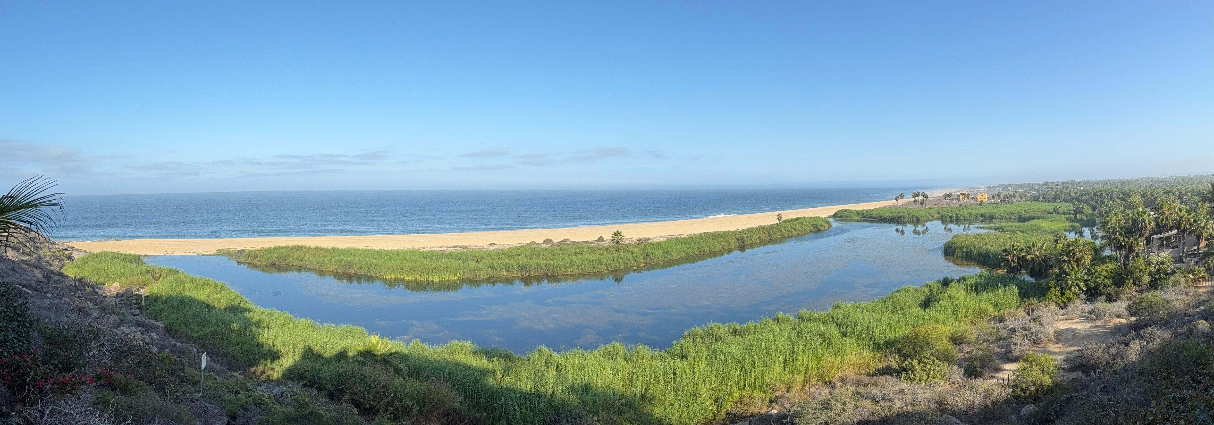 Vista desde la habitación hacia el mar