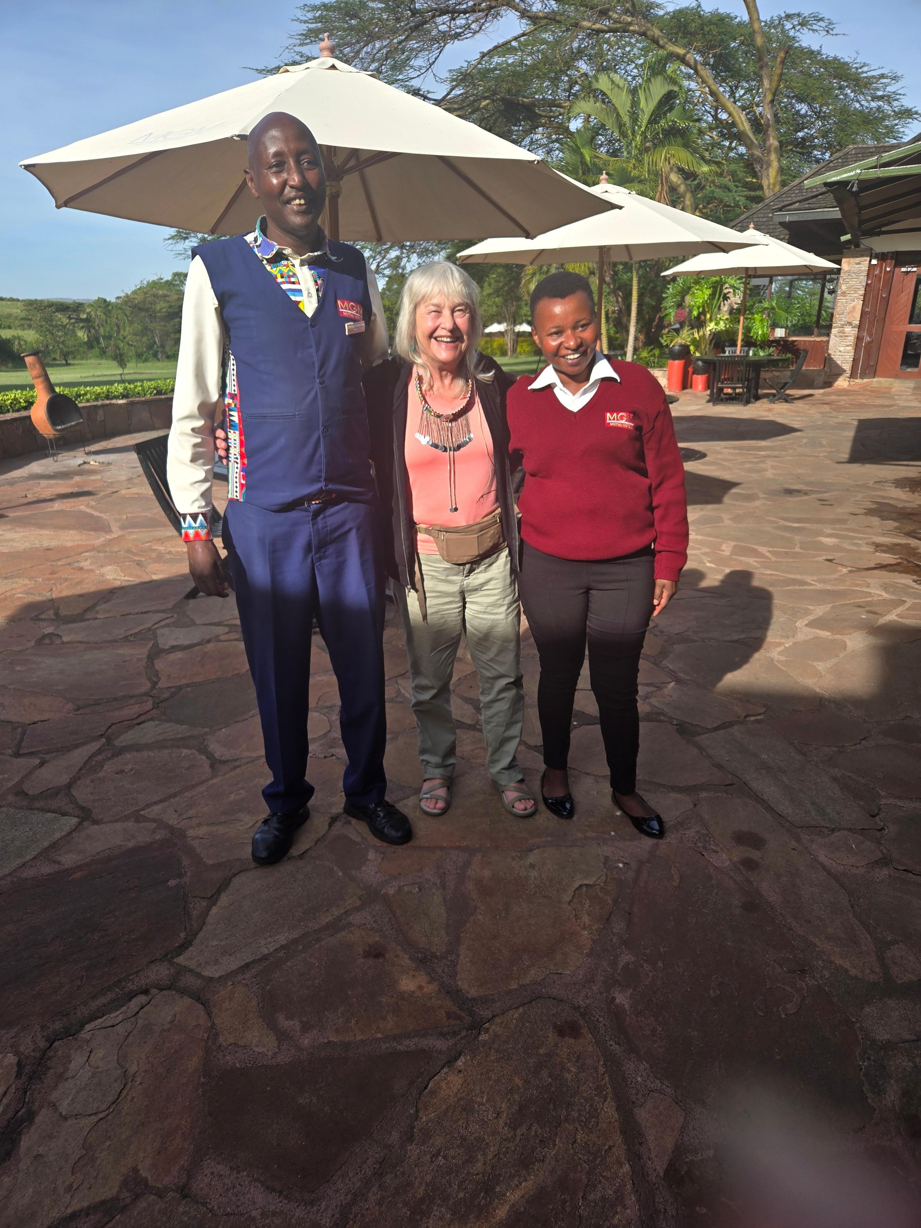 Moses and Anne,with Mama