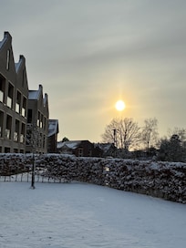 Abendstimmung auf der Terrasse