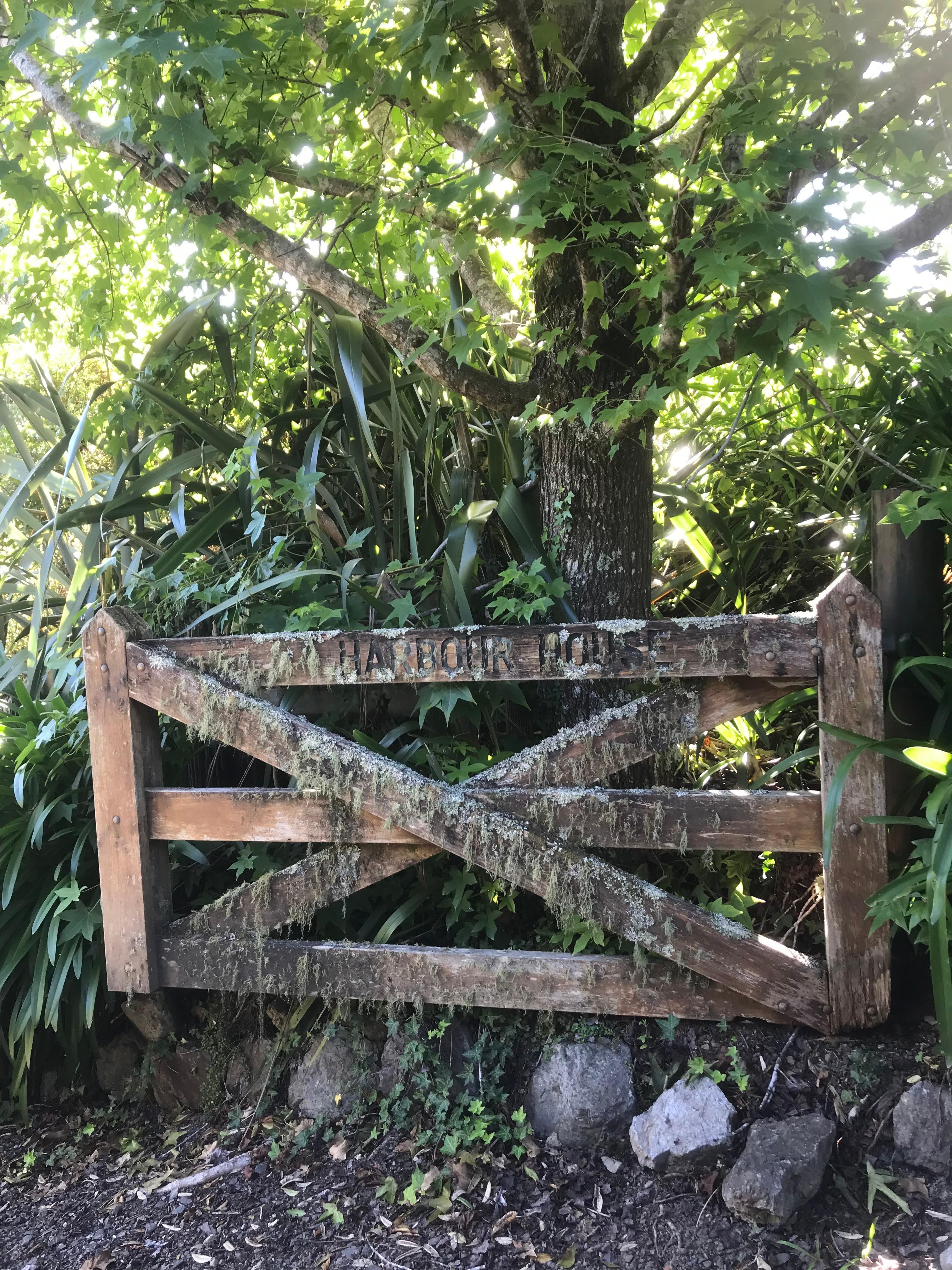 Harbour House gate