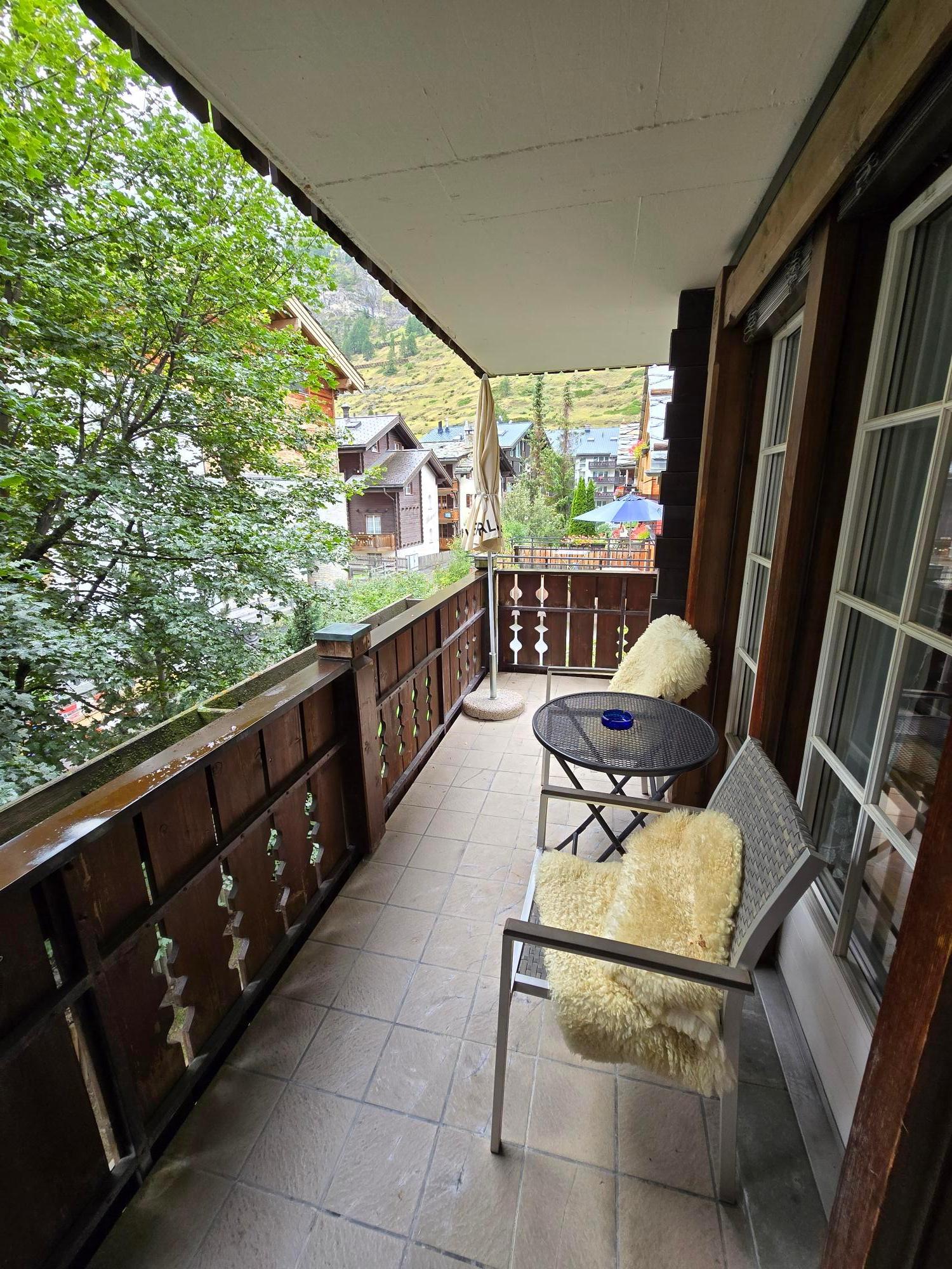 Front balcony, accessible from the living room.