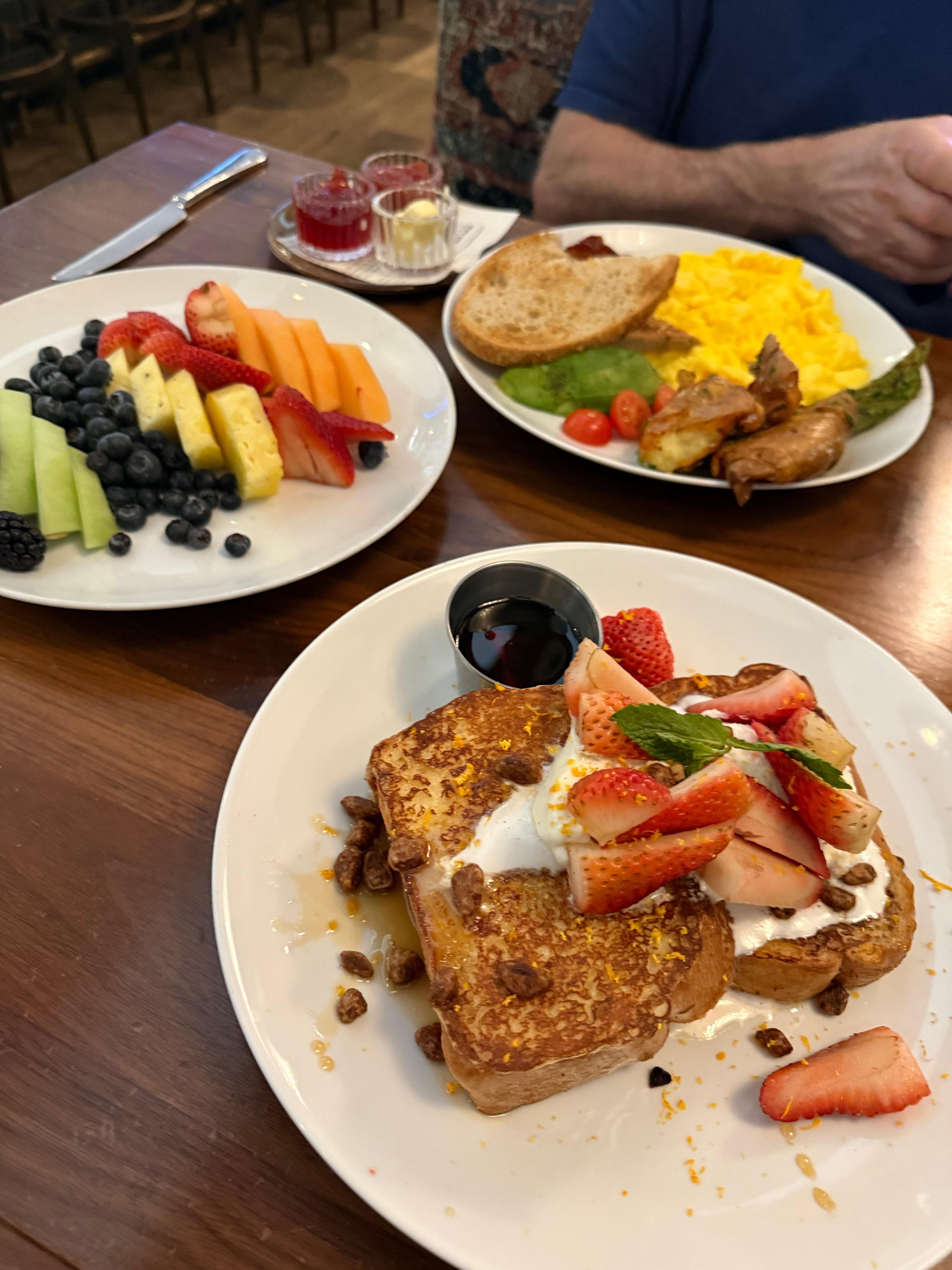 Breakfast was delicious!