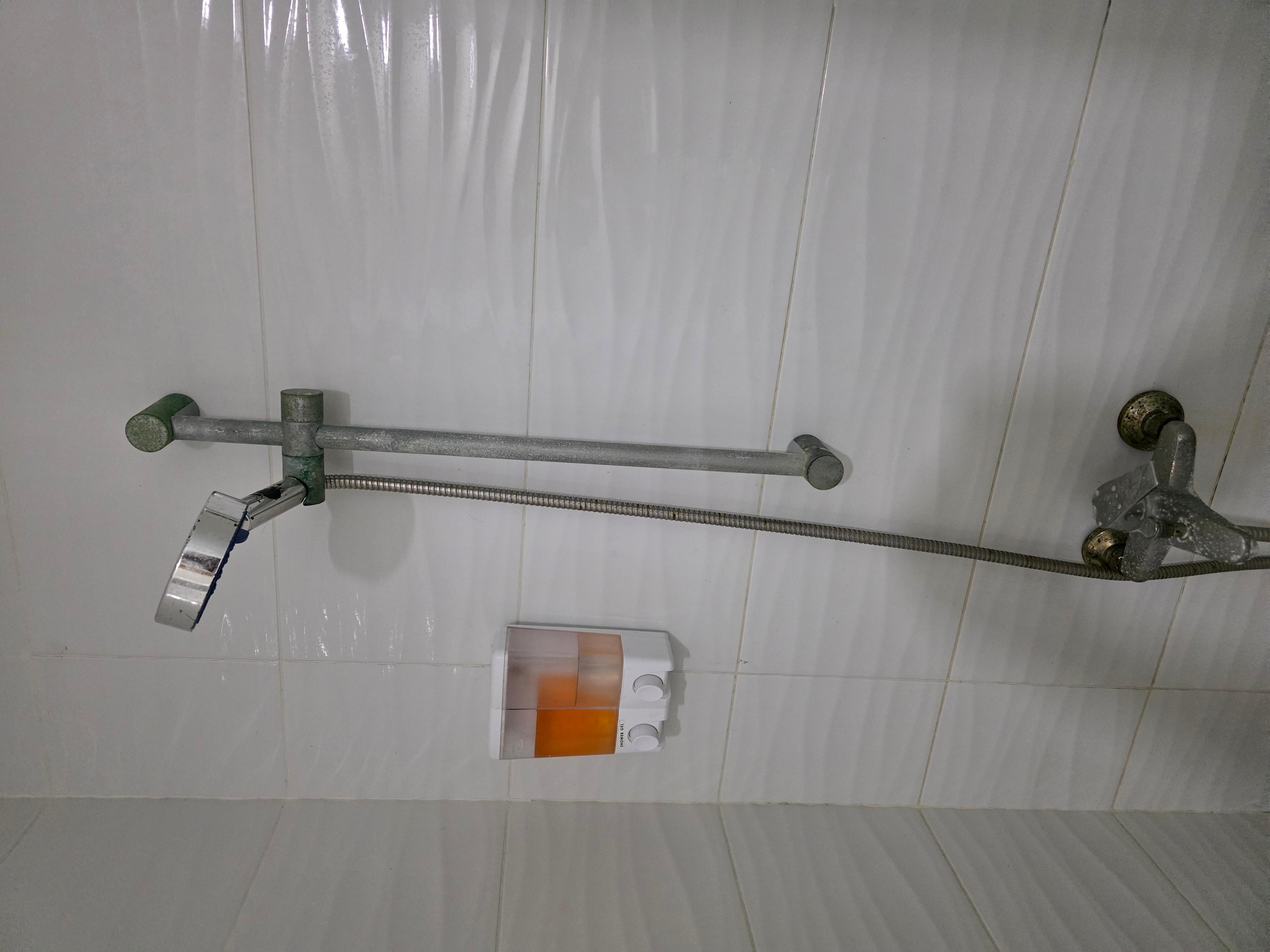 Rusty shower 