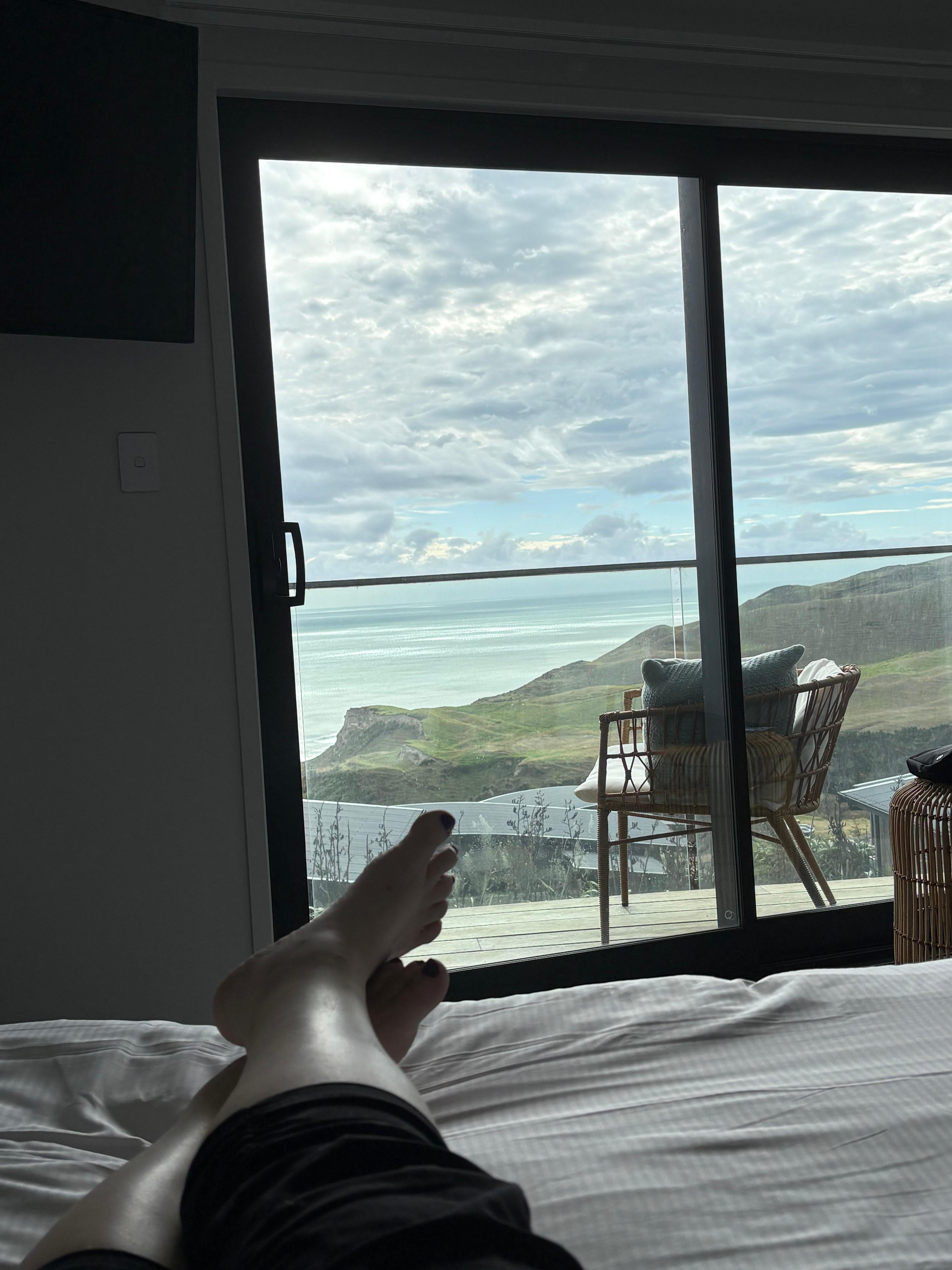 King room with ocean view - view from the bed :)