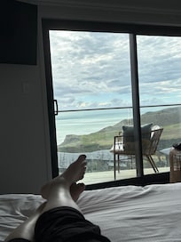 King room with ocean view - view from the bed :)