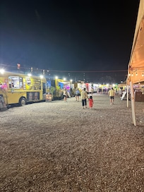 Food trucks next door