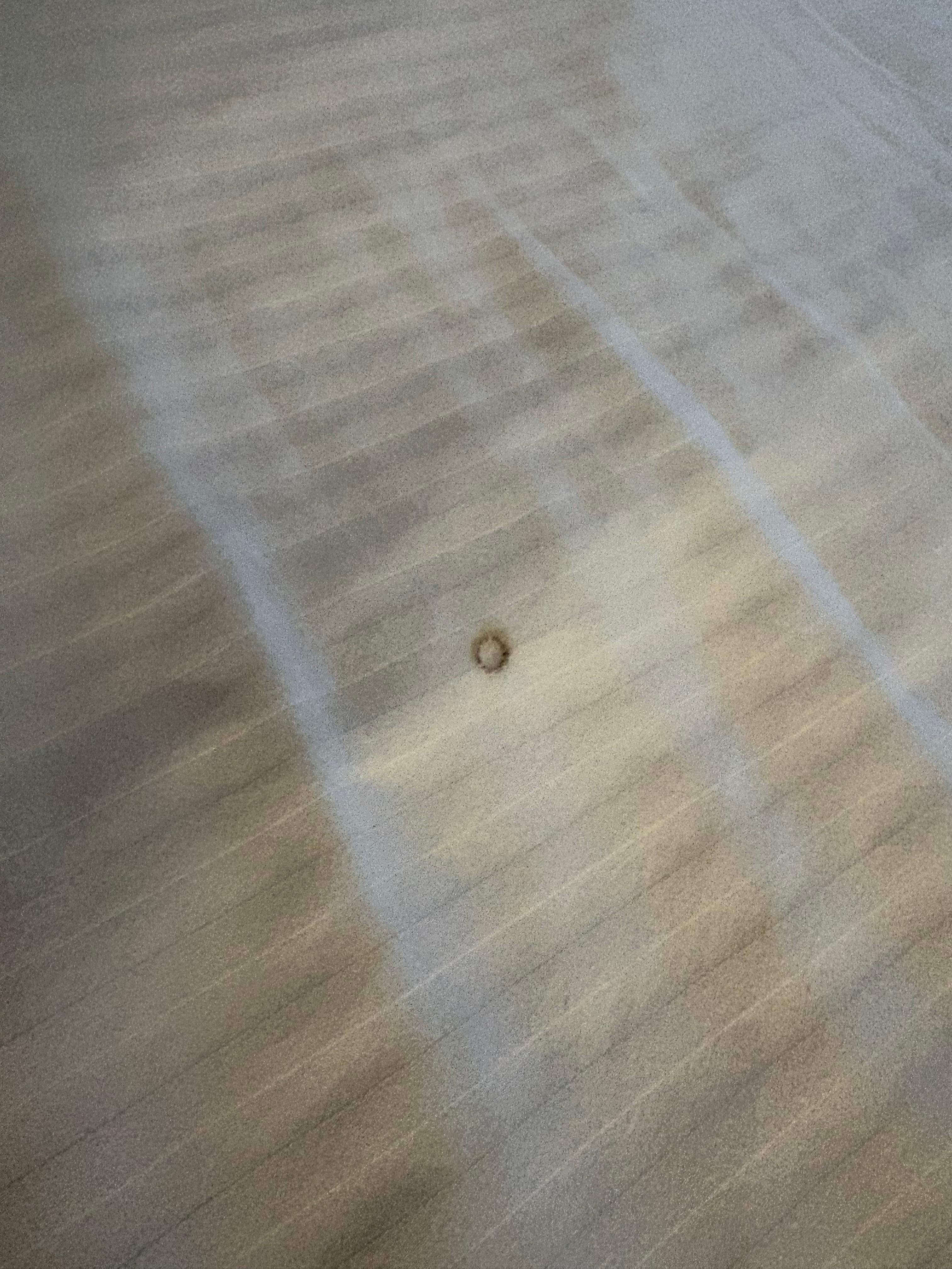 Cigarette burn and sheet