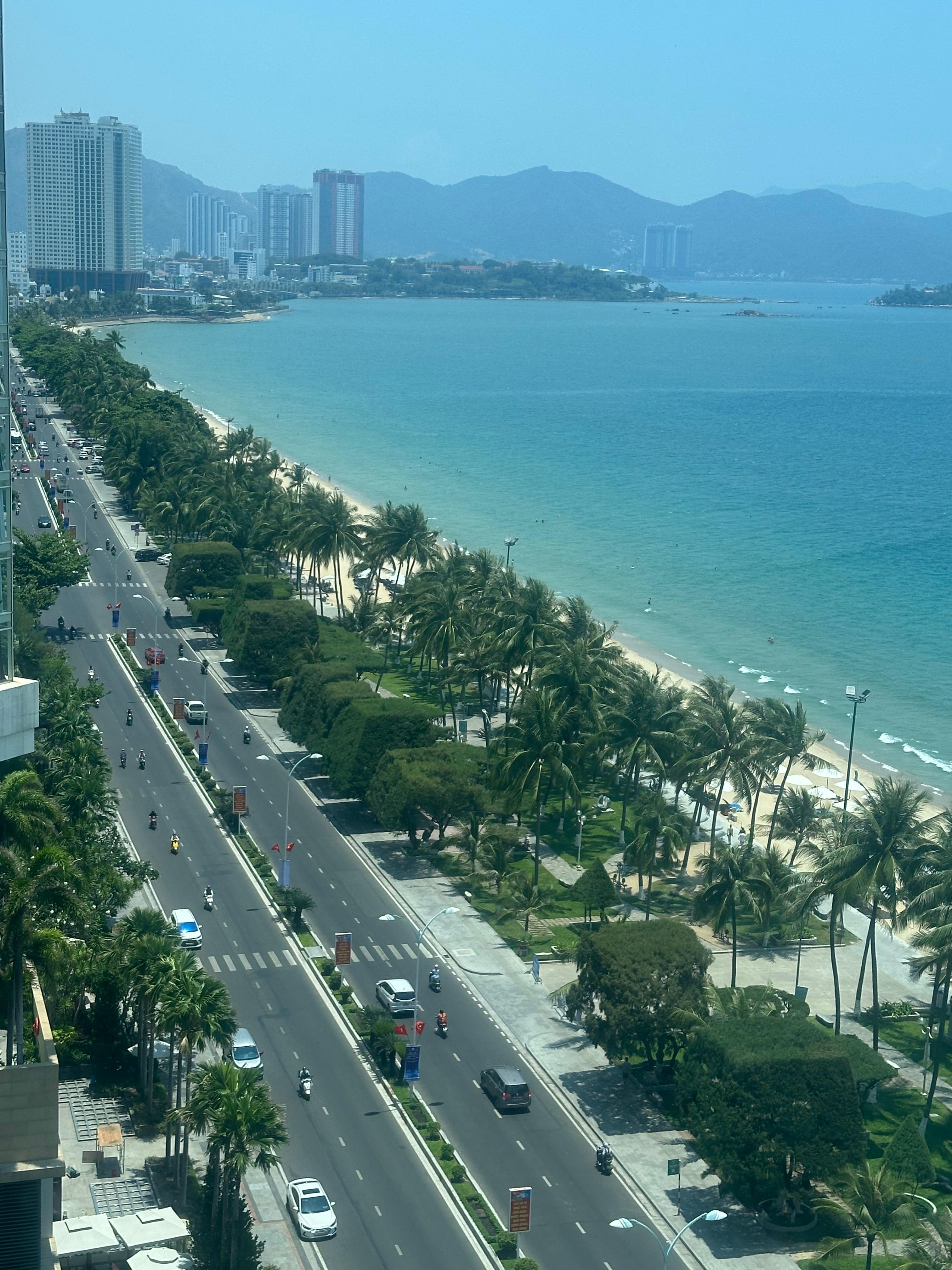 Street view from room window 