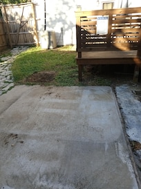 Where I guess hot tub was