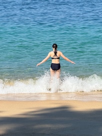 On hidden beach tour south of PV