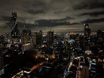 Vue depuis le rooftop