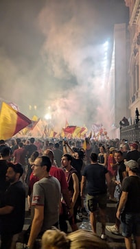 Event right outside hotel that we were not informed of.