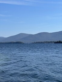 View from the resort beach