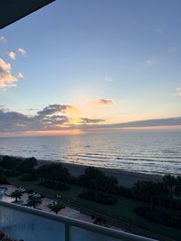 View from our balcony